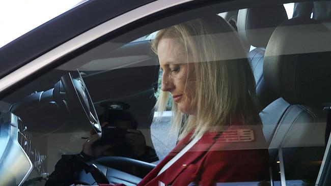 Finance Minister Katy Gallagher leaves the National Labor women’s conference in Fremantle after speaking. Picture: The West Australian/Justin Benson-Cooper