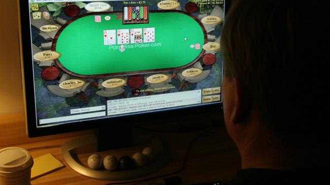 Major reforms to the online gambling industry were agreed upon this week. Picture: AFP PHOTO/Karen Bleier
