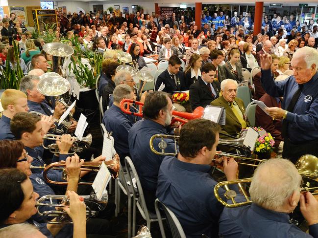 An Anzac service a Club Wyong RSL. File photo.