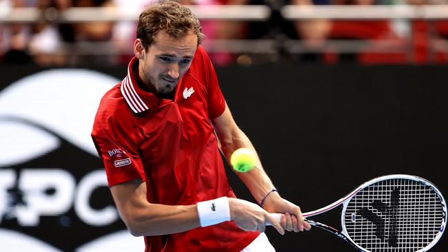 Daniil Medvedev is showing strong form at the ATP Cup. Picture: Brendon Thorne/Getty Images