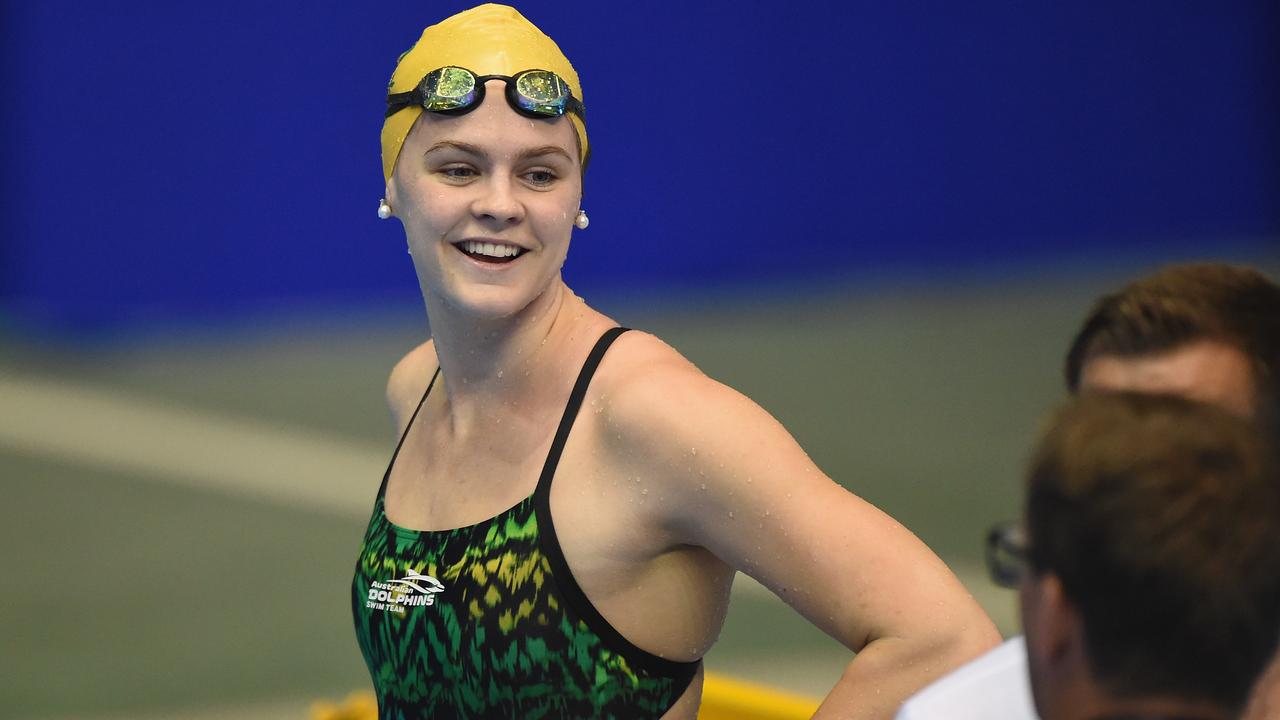 Shayna Jack can finally swim again. (AAP Image/Matt Roberts)