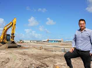 AVID Property Group's Anthony Demiris on site at Harmony, Palmview. Picture: Erle Levey