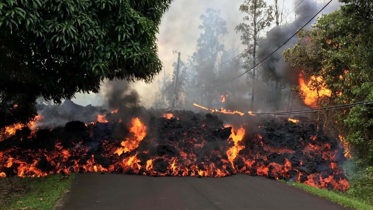 Kilauea Volcano Forces More Evacuations Sky News Australia