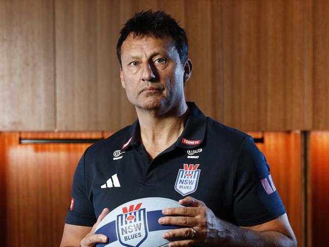 DAILY TELEGRAPH 2ND DECEMBER 2024Pictured is Laurie Daley at NSWRL Centre of Excellence at Sydney Olympic Park in Sydney as he is announced as being the newly appointed NSW Blues State of Origin coach for 2025.Picture: Richard Dobson