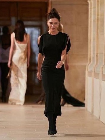 Victoria Beckham, who successfully transitioned from pop star to designer, showcases her collection at Paris Fashion Week. Picture: Instagram/victoriabeckham