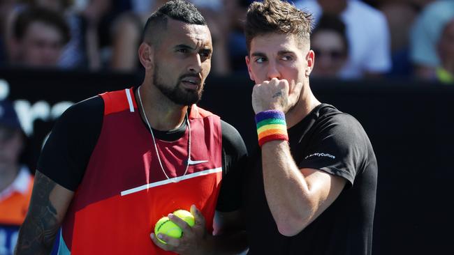 Nick Kyrgios and Thanasi Kokkinakis will play in Adelaide. Picture: Michael Klein