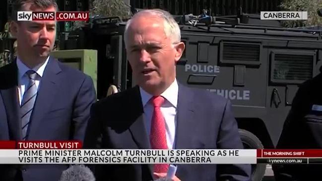 Turnbull says the Govt is doing everything they can to tackle terror