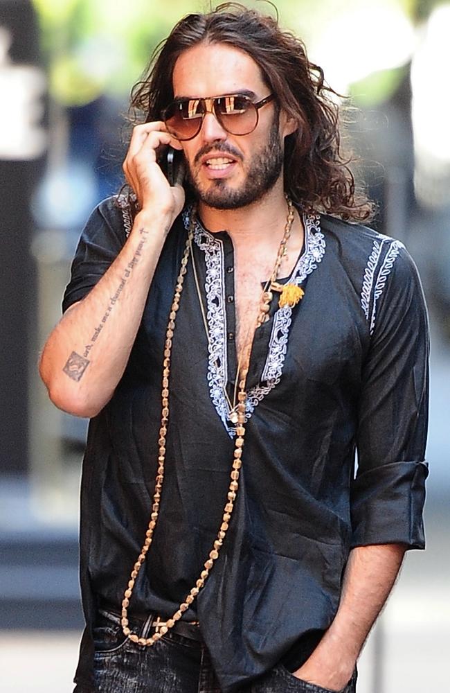 Russell Brand has been questioned over further allegations of sexual offences. Picture: FilmMagic