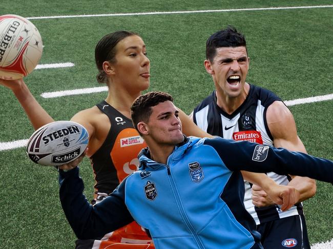 Who will fill the roles of quarterback for Australia in flag football at the Olympic Games?