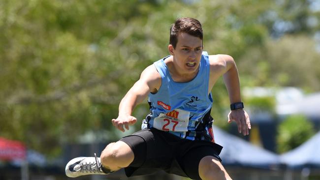 Brayden Field at the Little Athletics Regional Championships at Ashmore. (Photo/Steve Holland)