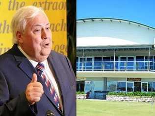 MILLIONAIRE INTEREST: Clive Palmer showed an interest in the Gympie Pines golf course. Picture: Contributed