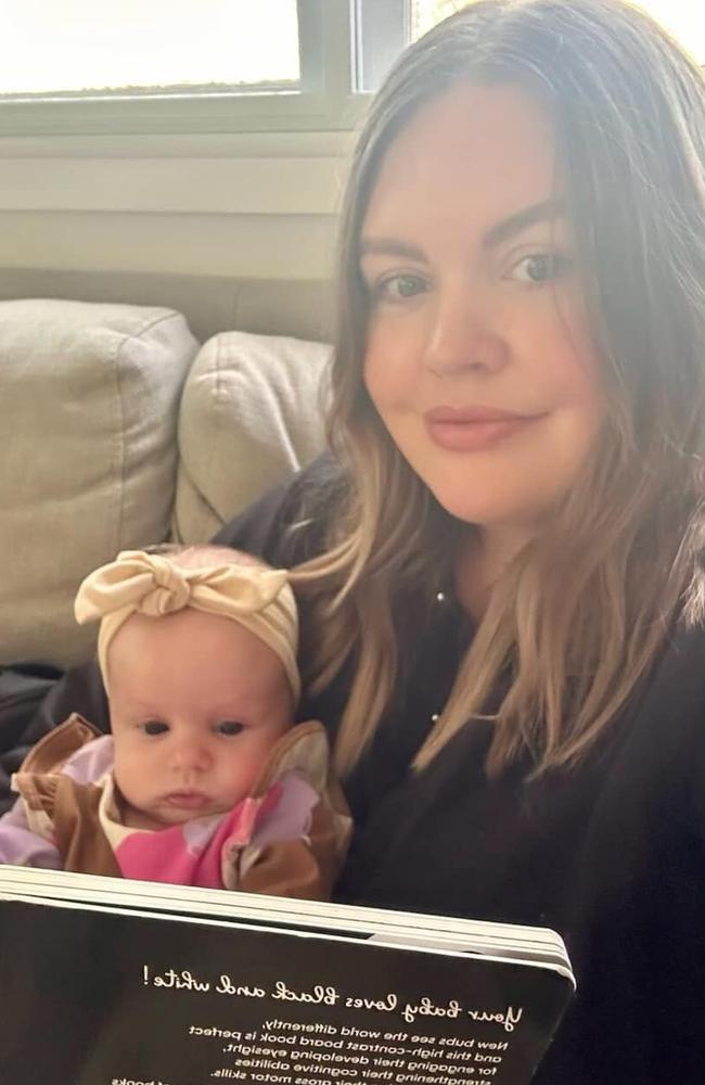 Photograph posted on TBMMBEKIND Facebook page on May 3, 2024: Tayla loved to read to Murphy, it was special bonding time for them both.