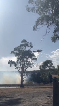 Water bombers tackle the Beaufort fires