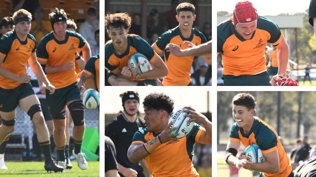 The match-up showcased some of the best young talent in international rugby.