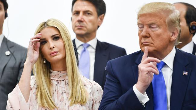 Ivanka Trump didn’t make it to the G20 Summit through her own hard work and determination. Picture: Brendan Smialowski / AFP)