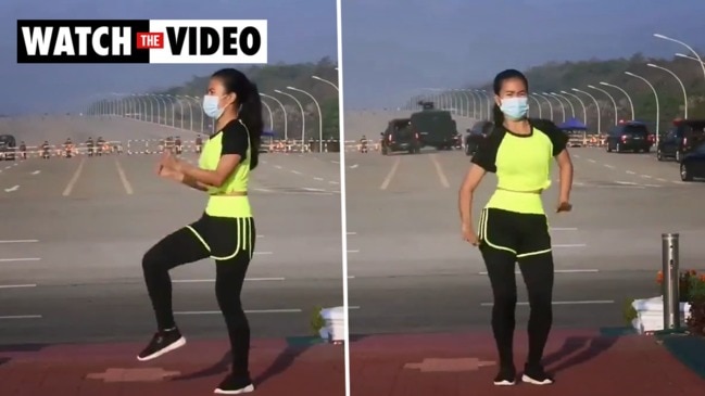 Aerobics video captures military coup 