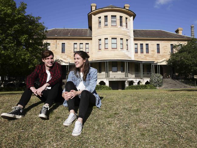 One of the heritage listed sites at Callan Park. Picture: Justin Lloyd.