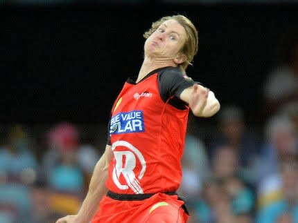 Guy Walker bowling for the Melbourne Renegades. Picture: Supplied