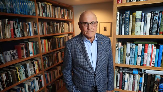 Prominent businessman and philanthropist Geoff Cousins quit the Australian Club after it refused to allow female members. Picture: John Feder