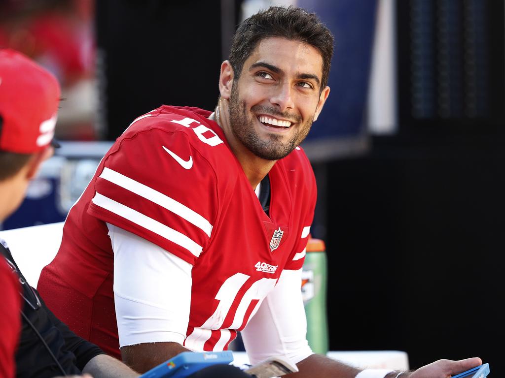 Jimmy Garoppolo trolled by Alexandra King after his injury