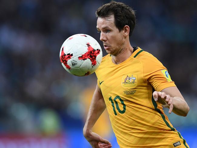 Australia's forward Robbie Kruse.