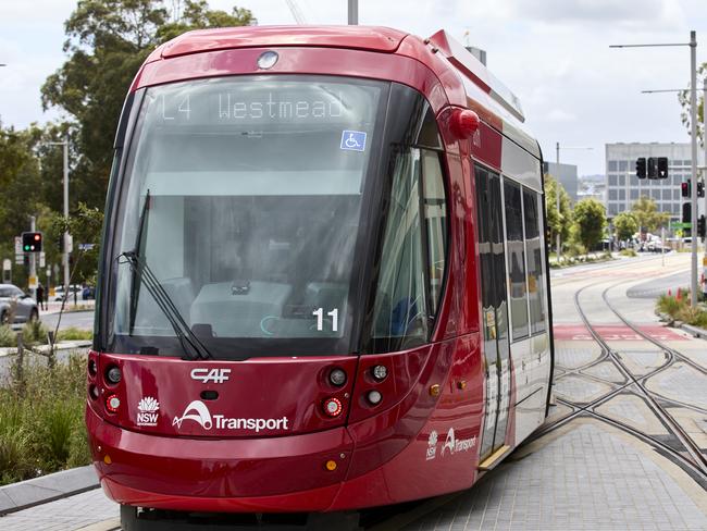 The Light rail has taken off in Parramatta. Picture: Supplied