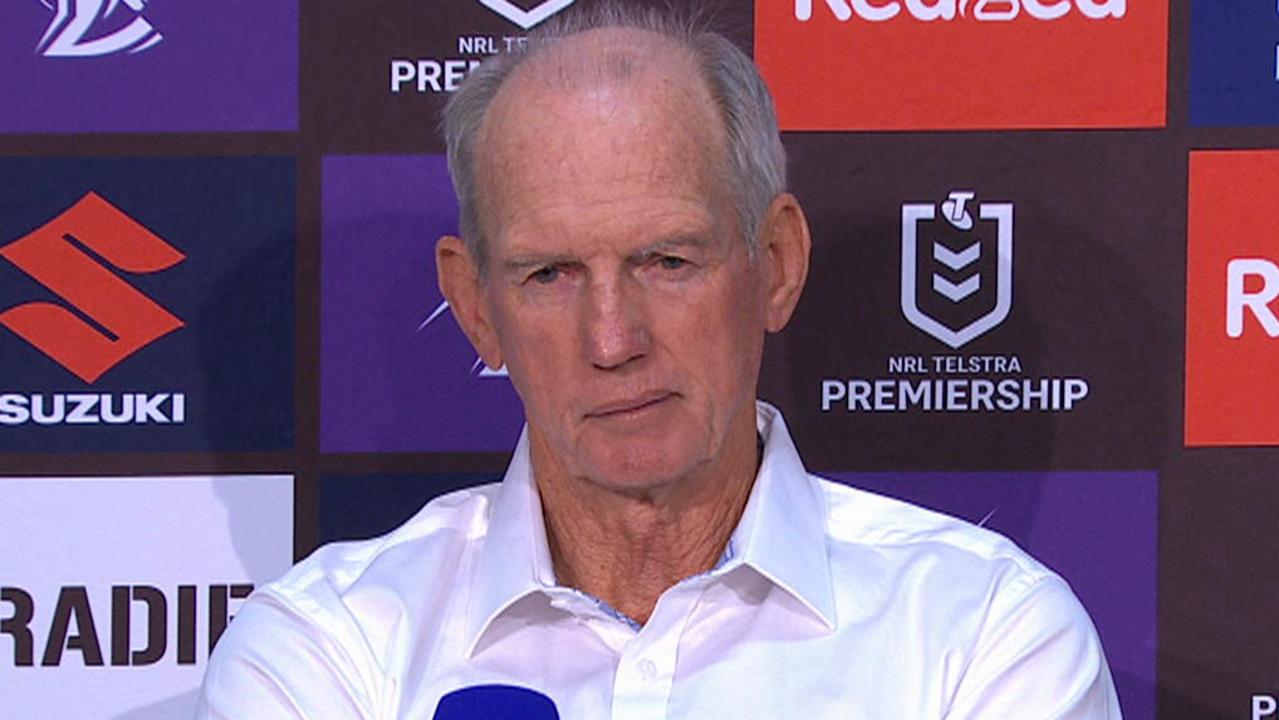 Wayne Bennett wasn't happy with the first up performance from Souths.