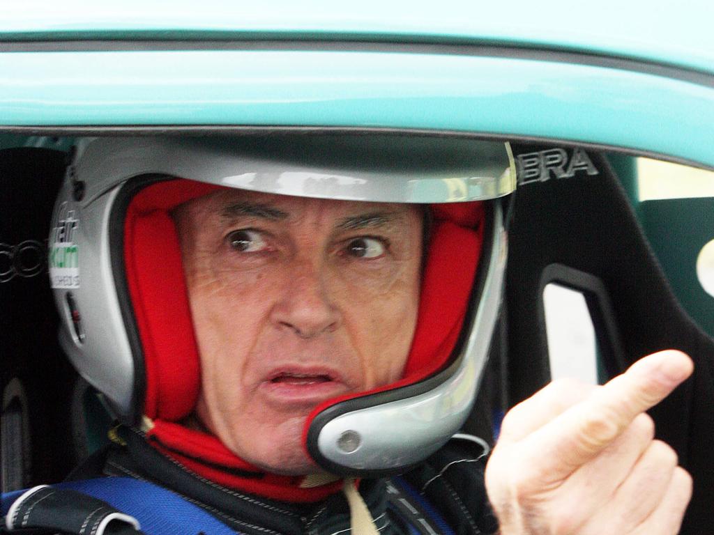 Peter Brock driving his FX Holden at Calder Park in preparation for the Goodwill Festival of Speed in England on 21 Jun 2006 : Picture: Supplied