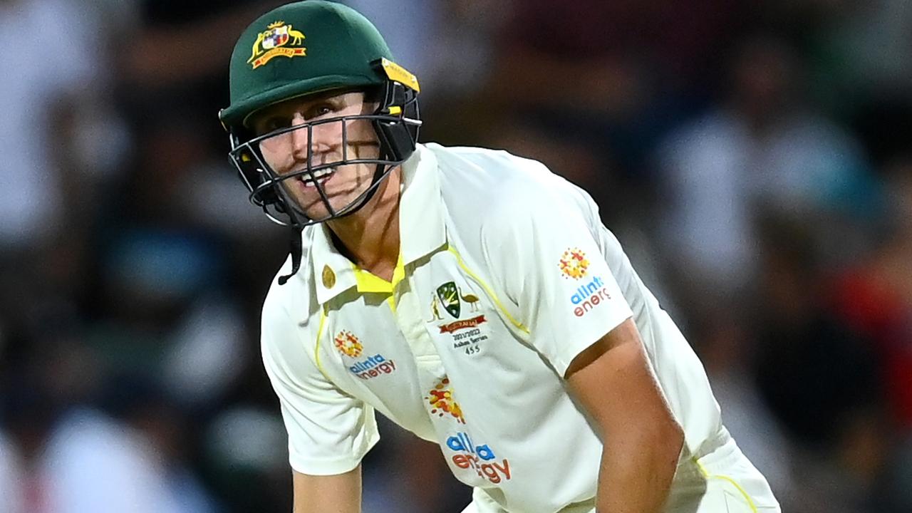 Marnus Labuschagne was dropped three times on his way to a century in Adelaide.