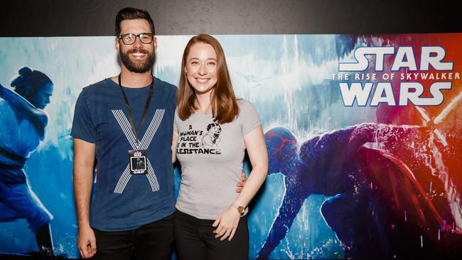 The Brisbane premiere of Star Wars: The Rise of Skywalker at Reading Cinemas Newmarket. Picture: Jared Vethaak
