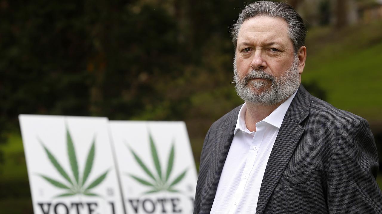 Legalise Cannabis NSW Party chairman Craig Ellis is bullish about the likelihood of cannabis reform. Picture: John Appleyard