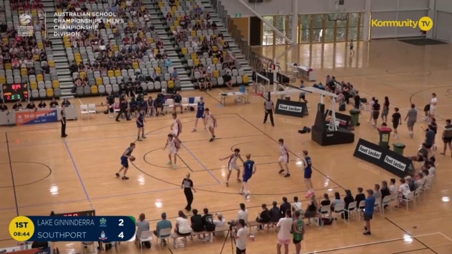 Replay: Lake Ginninderra v The Southport School (Men's Champ Gold) - Basketball Australia Schools Championships Day 5