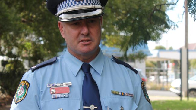 South Coast Police District chief inspector, David Cockram said knife crimes needed to stop. Picture: Tom McGann