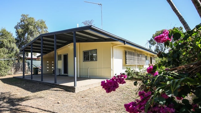 This four-bedroom house at 16 Mackenzie Dr, Moranbah, is available for lease for $660 a week.