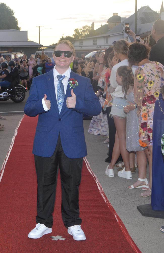 Warwick State High School graduate Lachlan Locke at Warwick RSL on November 17, 2023. Photo: Jessica Klein