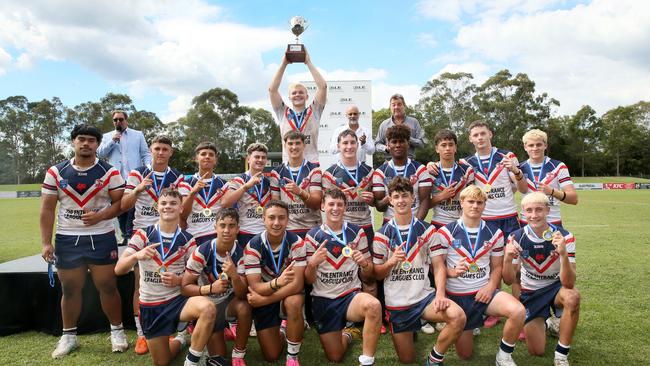 The Central Coast Roosters won the Andrew Johns Cup in 2024. Picture: Sue Graham