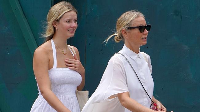 Apple Martin and Gwyneth Paltrow step out in New York City. Picture: theimagedirect.com