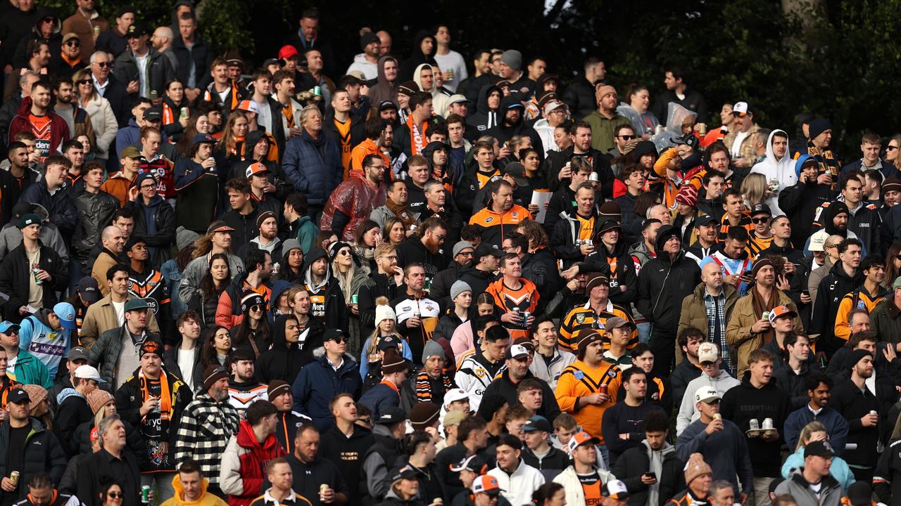 The Wests Tigers have locked in their home stadium policy for the next three years, with Leichhardt Oval to host fewer games. Picture: Jason McCawley/Getty Images