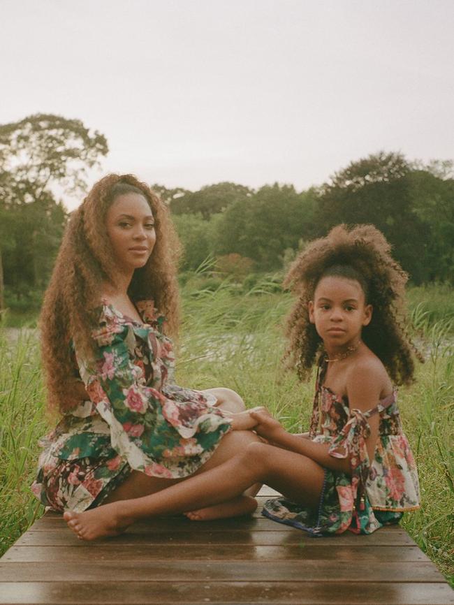 Matchy, matchy! Beyonce and Blue Ivy. Picture: beyonce.com