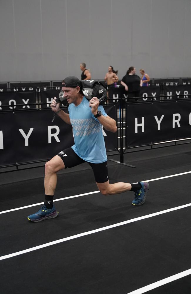 10000 athletes put their fitness to the test in a massive Hyrox competition this weekend (14-15 Dec) at Melbourne Exhibition and Convention Centre. Picture Valeriu Campan