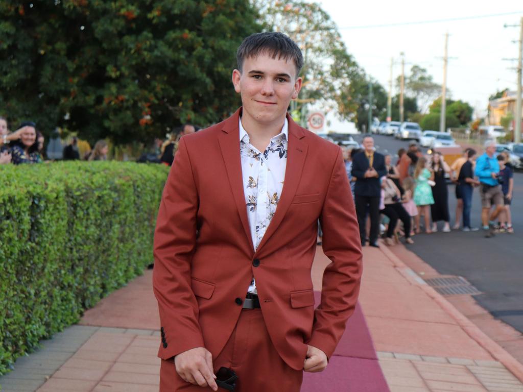 Ryan Higginbotham at the 2023 Isis State High School formal. Image credit: Isis SHS.