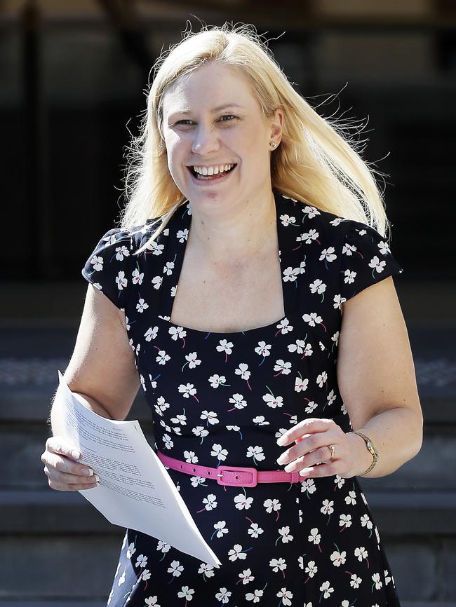 Suspended Glenorchy mayor Kristie Johnston. Picture: RICHARD JUPE