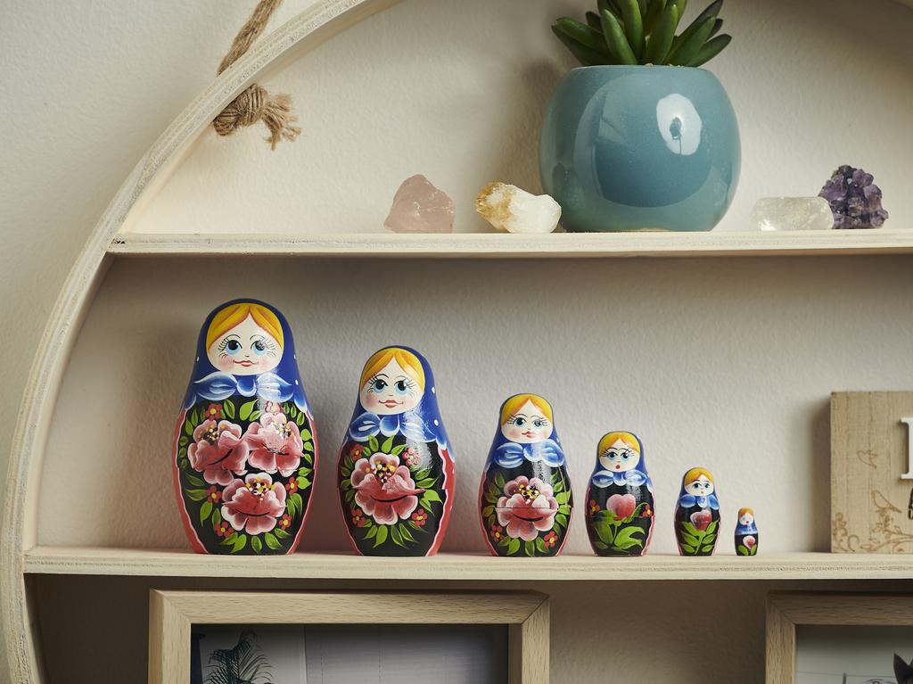 Had to have them: Babushka dolls. Picture: Eugene Hyland