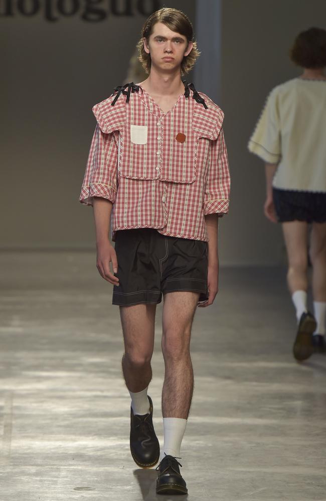 Men’s Fashion Week: Models with pimply skin feature in Moto Guo show ...