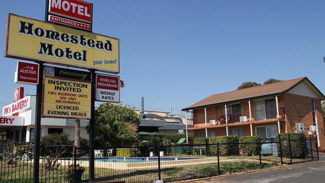 Dubbo’s Homestead Motel Hotel was visited by the infected woman and her husband.