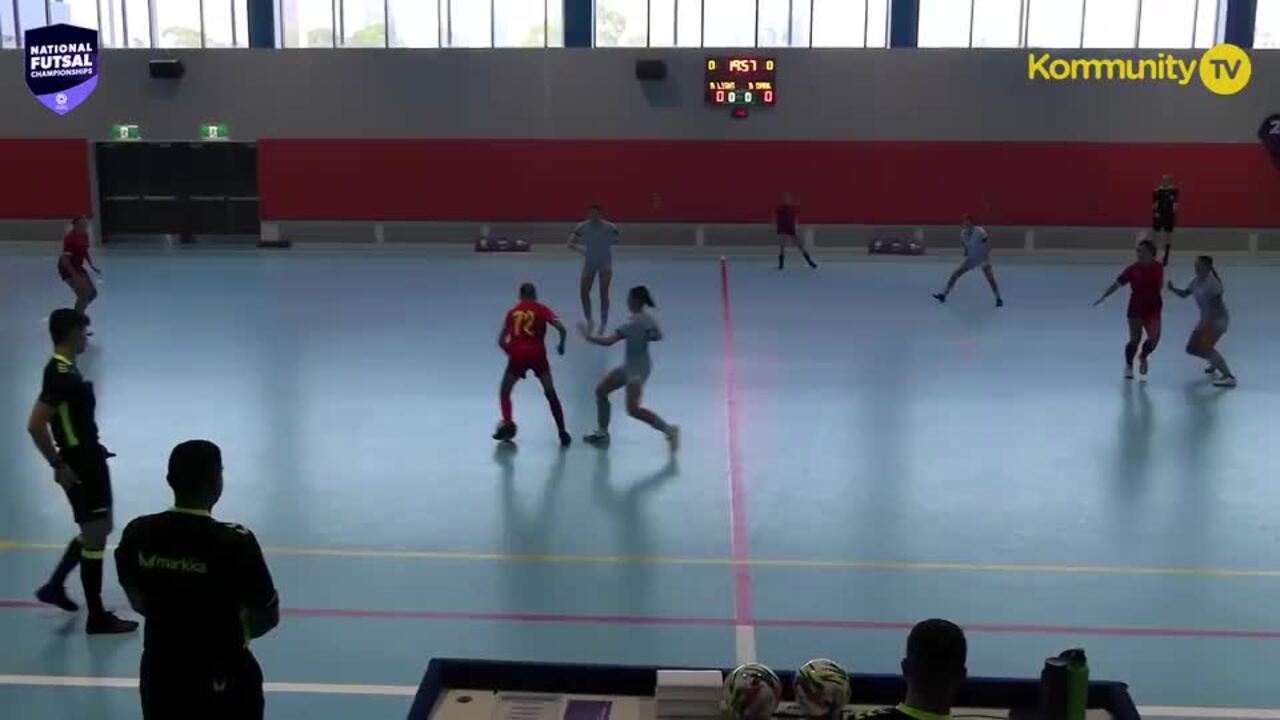 Replay: Football NSW Thunder v Football South Australia (U15 Girls) - 2025 National Futsal Championships Day 1