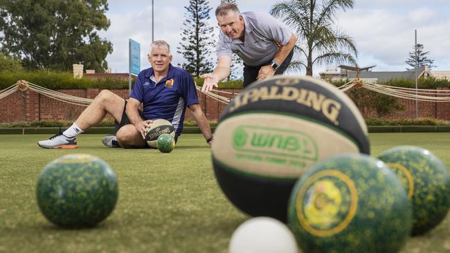 26/3/19 - Tony Lucas, brother of Adelaide Lightning basketball coach Chris Lucas, is the new SA women's lawn bowls coach. Picture SIMON CROSS