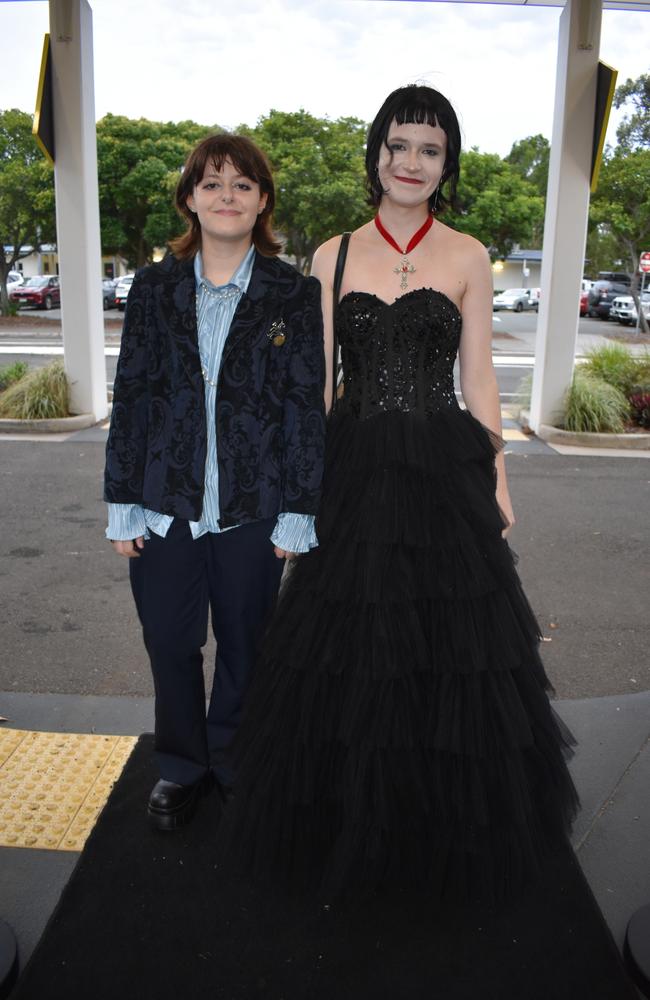 Matt Morrison and Alice Sutherland at the Burnside State High School formal 2024.