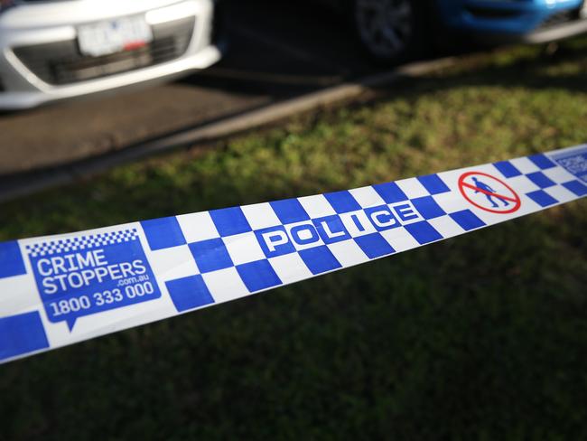 MELBOURNE, AUSTRALIA- NewsWire Photos June 25 2022,  Generic View of Police line tape at a crime scene., Picture: NCA NewsWire /Brendan Beckett