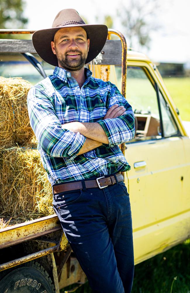 Farmer Brad from Farmer Wants A Wife. Picture: Supplied